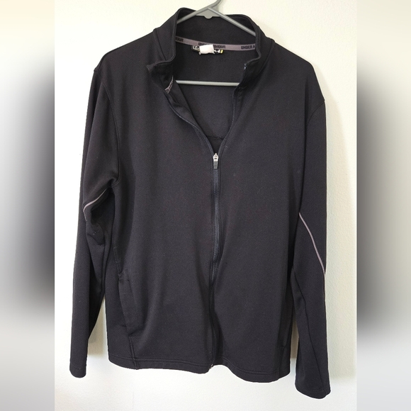 Under Armour Black Light Jacket Size Large - Picture 1 of 6